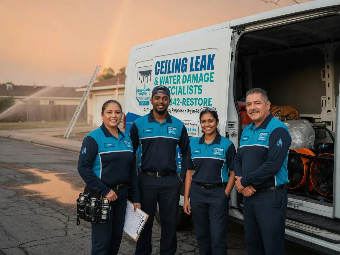 Ceiling Leak Cleanup company in Winnsboro, TX