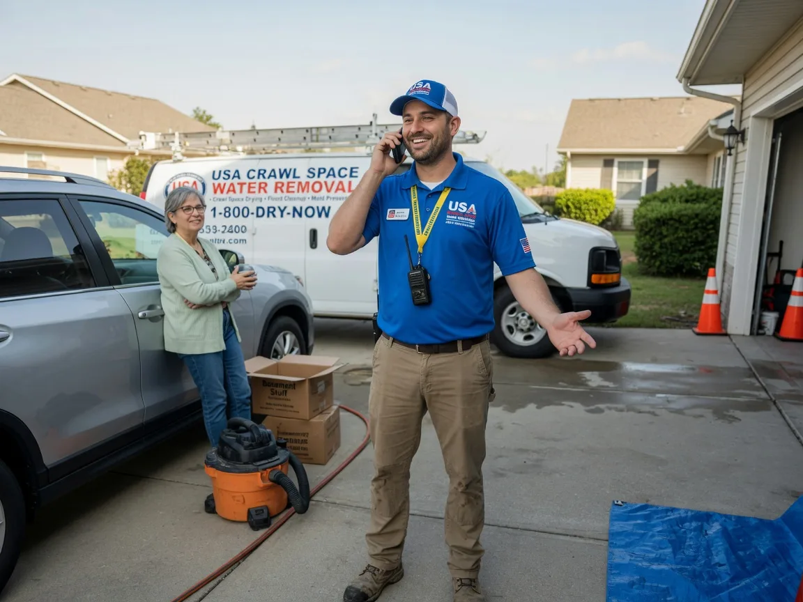 Crawl Space Water Removal Winnsboro, TX FAQs
